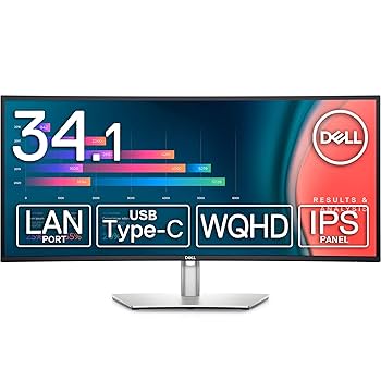 Dell P3421W 湾曲モニター usb type-c デル、USB Type-C接続に対応した34型ウルトラワイド曲面